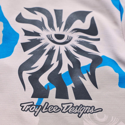 Trikot TROY LEE DESIGNS SKYLINE PRO FLOW CAMO Lange Ärmel Pumice