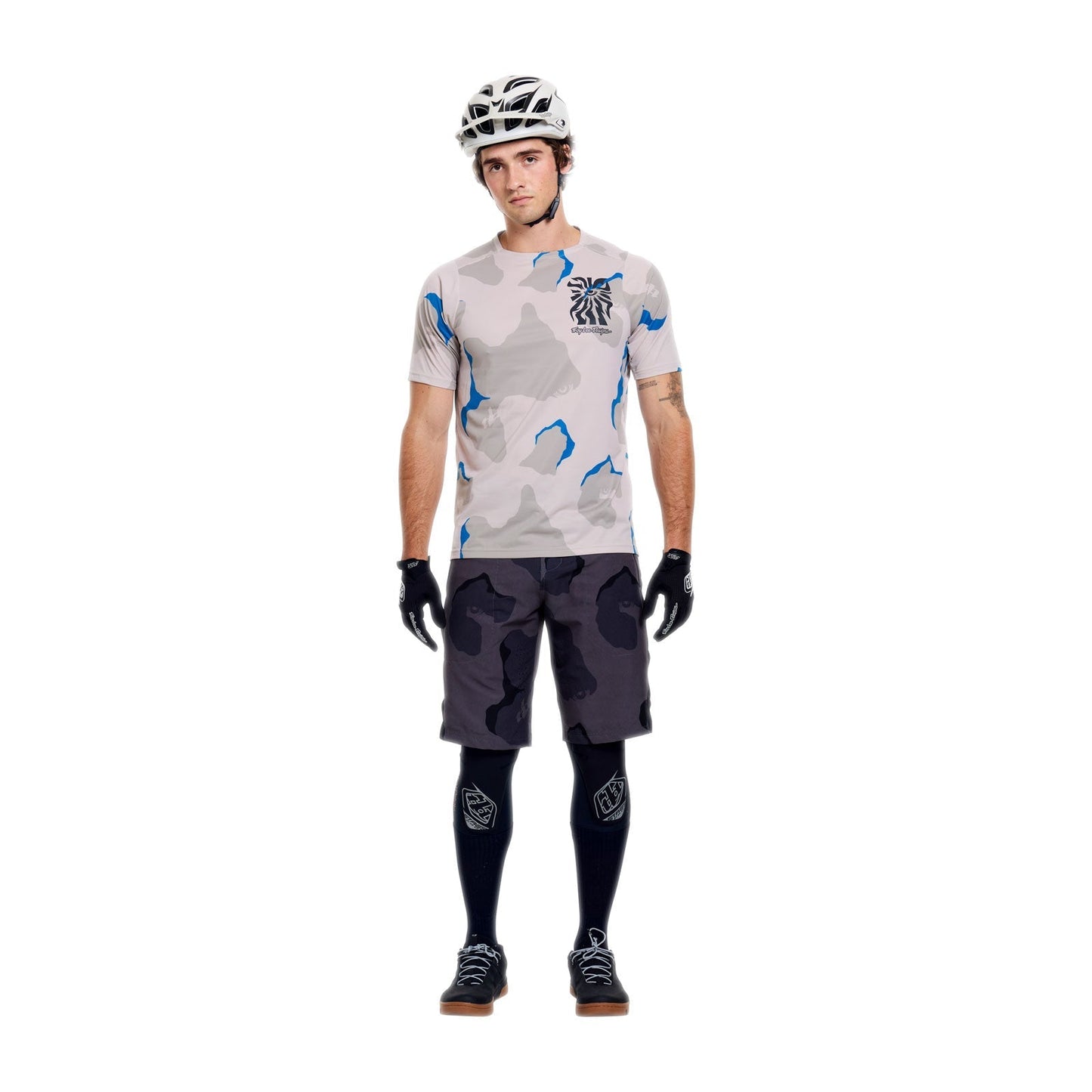 TROY LEE DESIGNS SKYLINE PRO FLOW CAMO Trikot Kurzarm Pumice