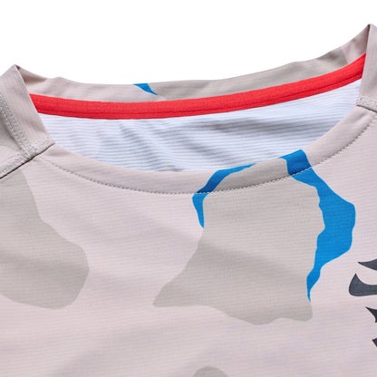 Trikot TROY LEE DESIGNS SKYLINE PRO FLOW CAMO Kurzarm Pumice