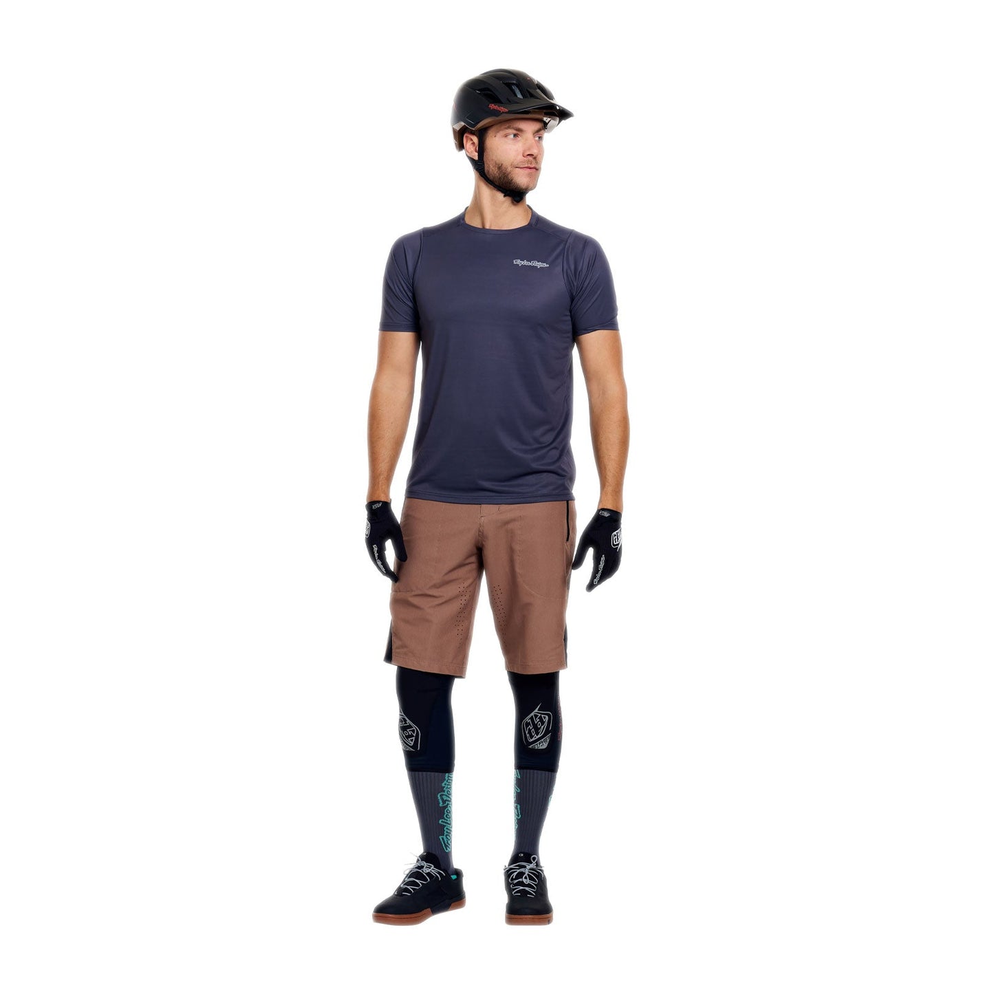 TROY LEE DESIGNS SKYLINE PRO Trikot Kurzarm Carbon