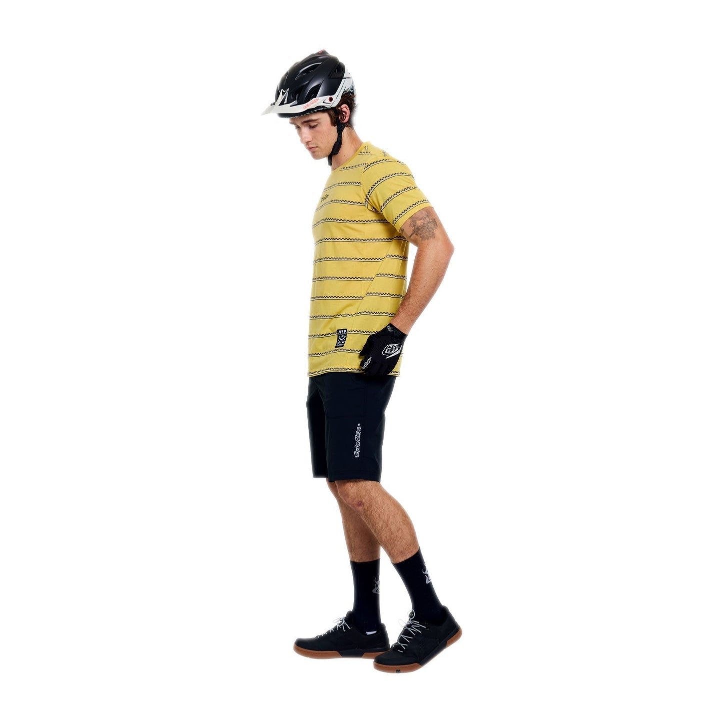 TROY LEE DESIGNS SKYLINE FAKIE RIDE Trikot Kurzarm Gelb