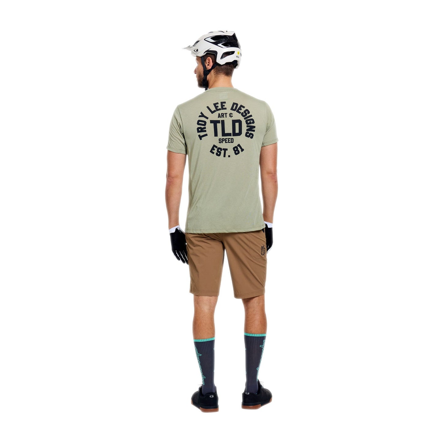 TROY LEE DESIGNS SKYLINE TRAIL Shorts mit Liner Mono Beige