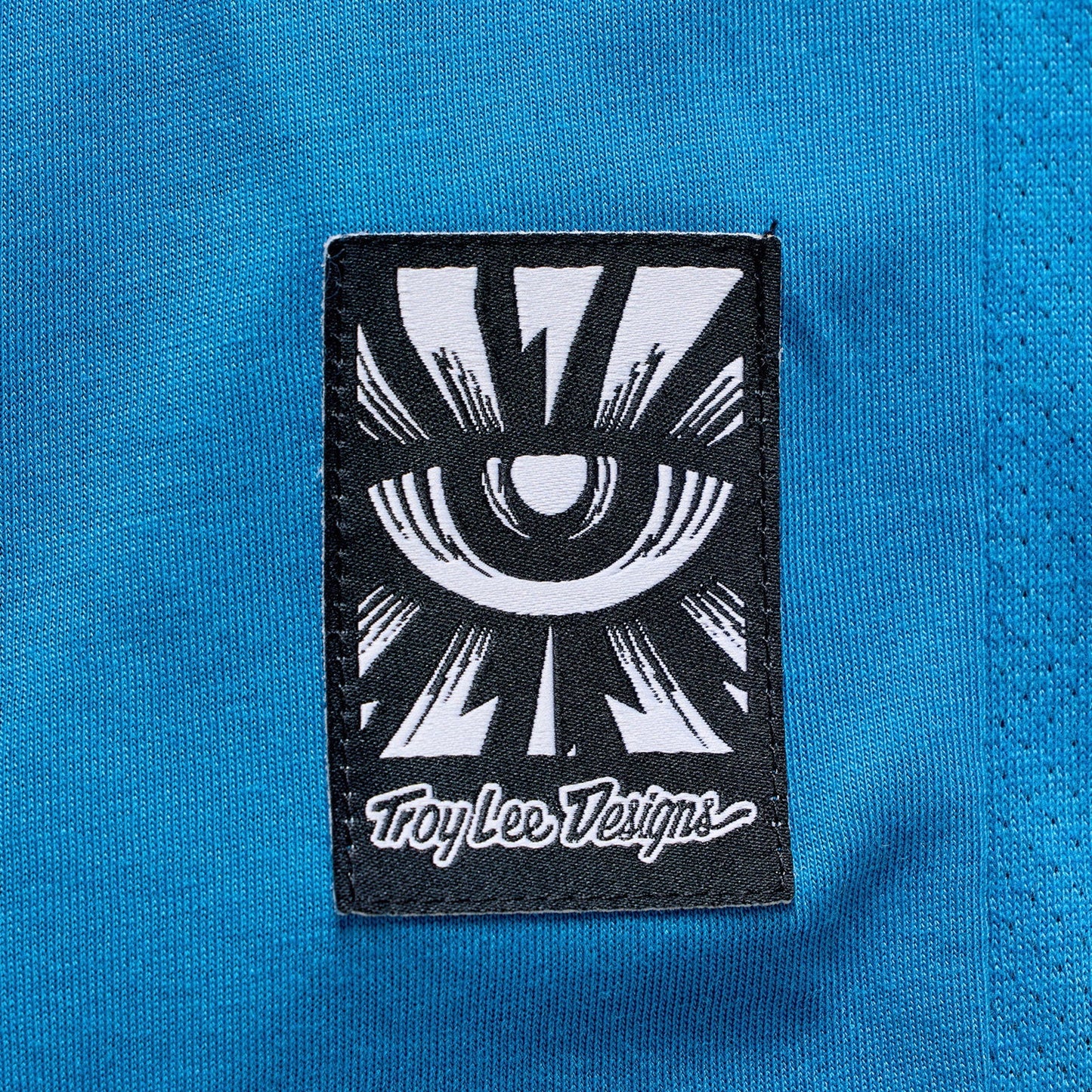 TROY LEE DESIGNS SKYLINE RIDE ONE EYE AERO Langarm Trikot Blau