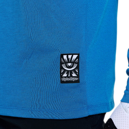 Trikot TROY LEE DESIGNS SKYLINE RIDE ONE EYE AERO Langarm Blau