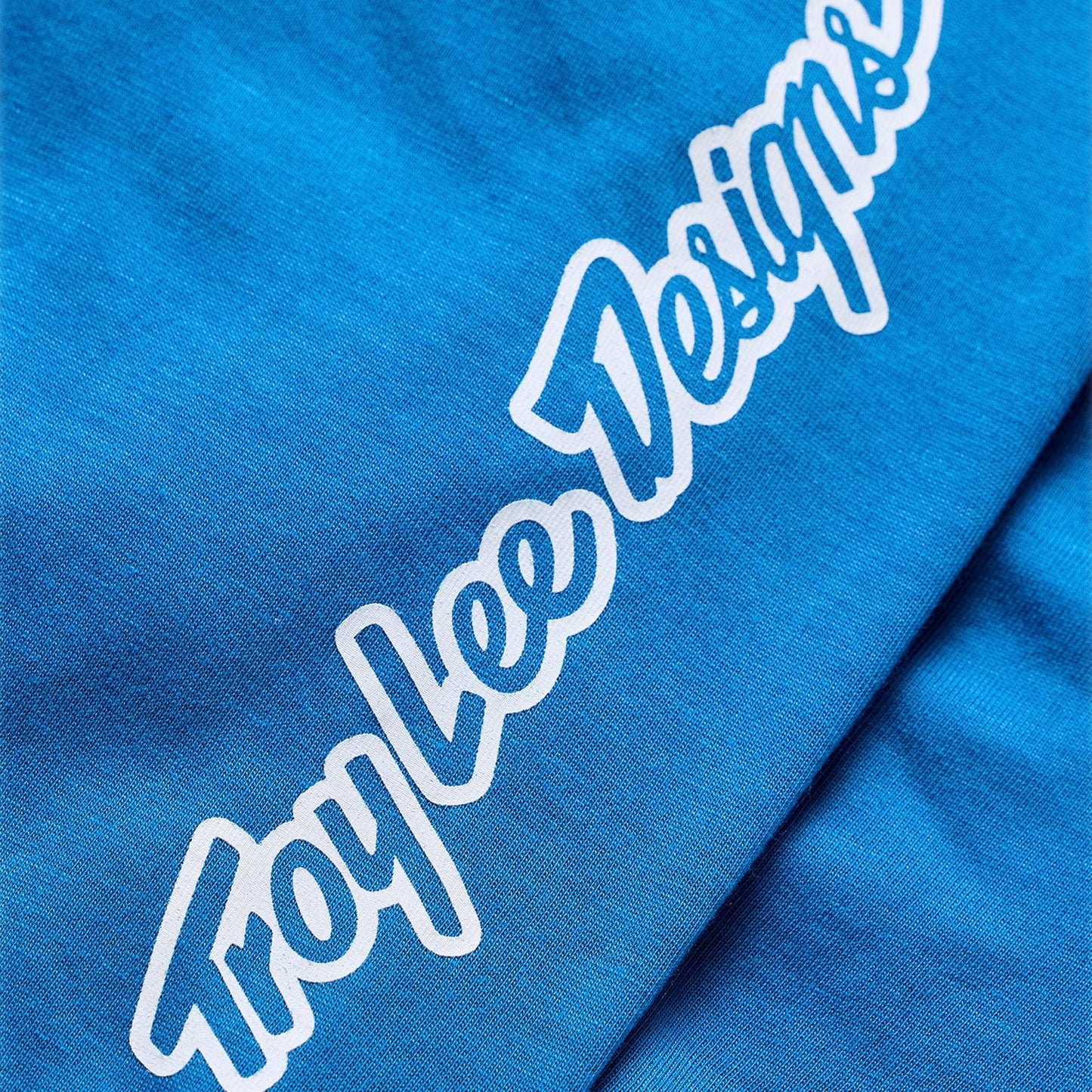 TROY LEE DESIGNS SKYLINE RIDE ONE EYE AERO Langarm Trikot Blau