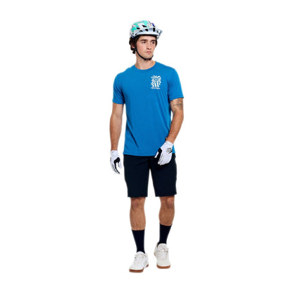 Trikot TROY LEE DESIGNS SKYLINE RIDE ONE EYE AERO Kurzarm Blau