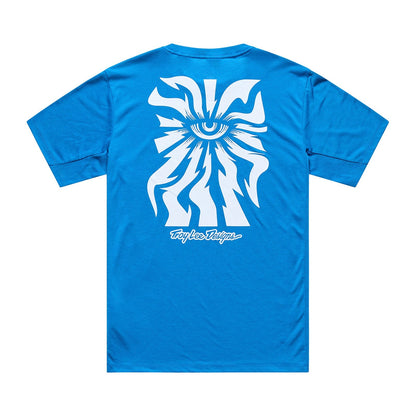 Trikot TROY LEE DESIGNS SKYLINE RIDE ONE EYE AERO Kurzarm Blau