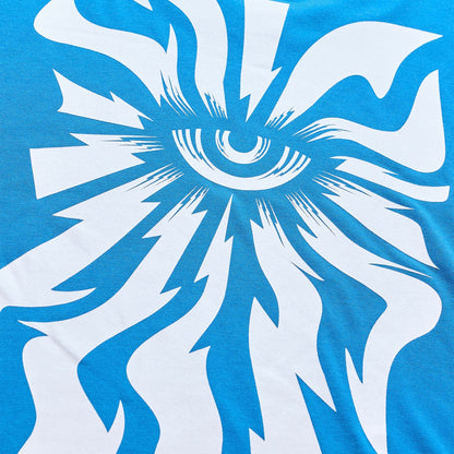 Trikot TROY LEE DESIGNS SKYLINE RIDE ONE EYE AERO Kurzarm Blau