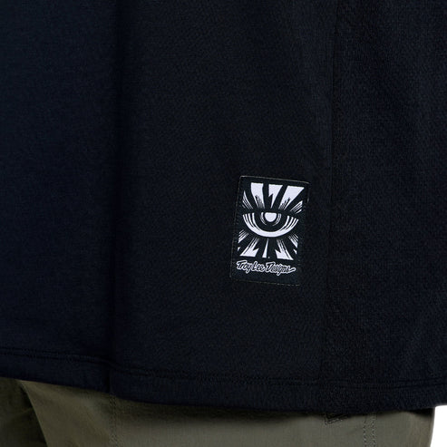 TROY LEE DESIGNS SKYLINE RIDE SIGNATURE Kurzarmtrikot Schwarz/Türkis