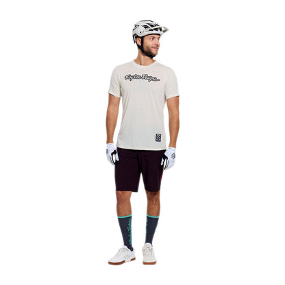 Trikot TROY LEE DESIGNS SKYLINE RIDE SIGNATURE Kurzarm Pumice