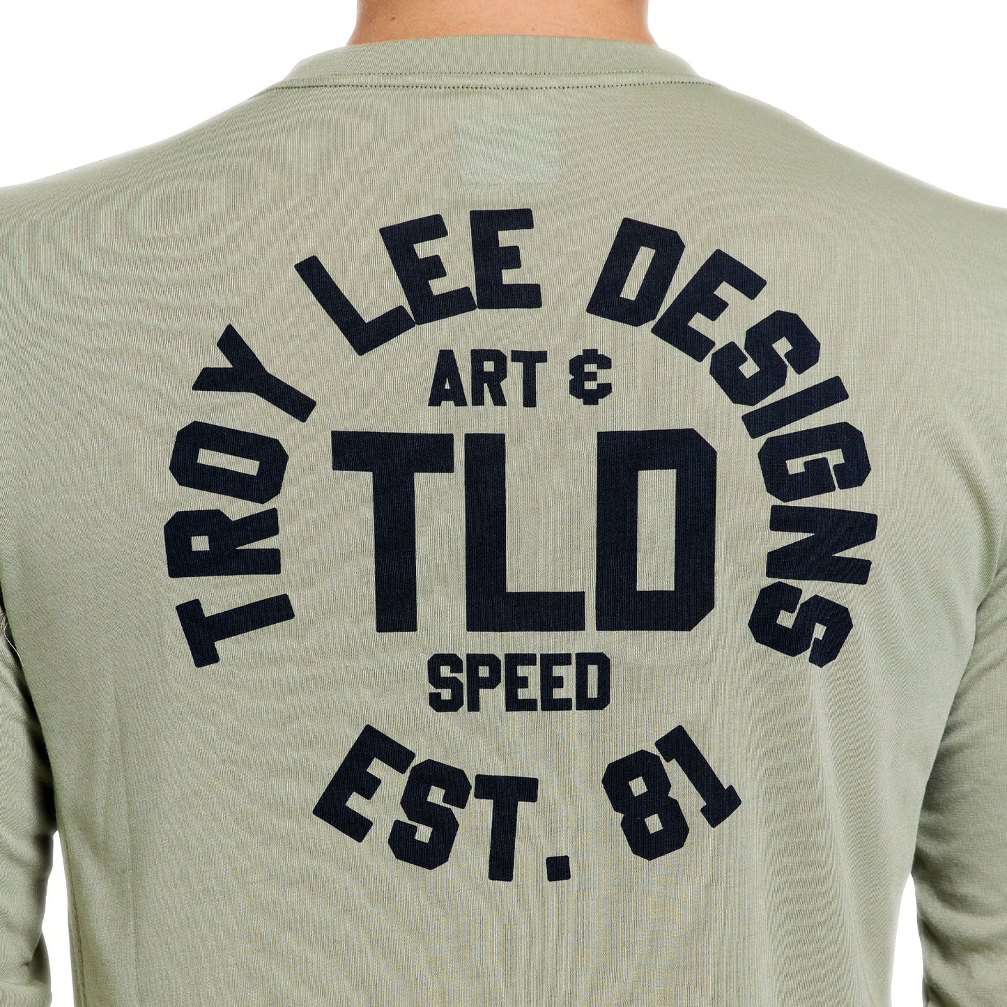 TROY LEE DESIGNS SKYLINE RIDE STAMPS Trikot Langarm Sage