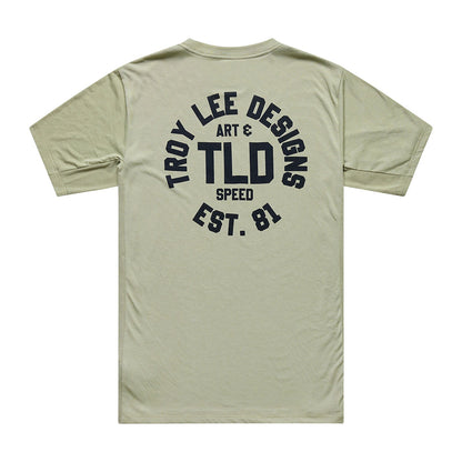 Trikot TROY LEE DESIGNS SKYLINE RIDE STAMPS Kurzarm Sage