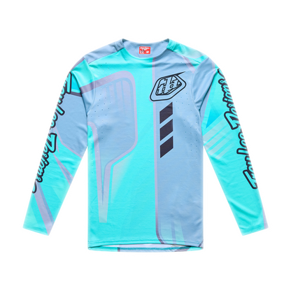 Trikot TROY LEE DESIGNS SPRINT PRO LOWRIDER Lange Ärmel Blau