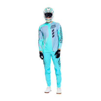 Trikot TROY LEE DESIGNS SPRINT PRO LOWRIDER Lange Ärmel Blau