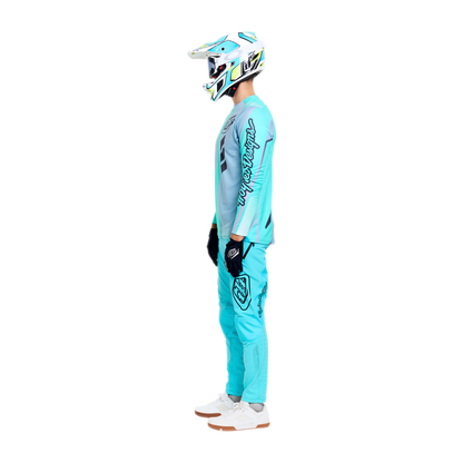 Trikot TROY LEE DESIGNS SPRINT PRO LOWRIDER Lange Ärmel Blau