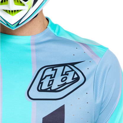 Trikot TROY LEE DESIGNS SPRINT PRO LOWRIDER Lange Ärmel Blau
