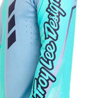 Trikot TROY LEE DESIGNS SPRINT PRO LOWRIDER Lange Ärmel Blau