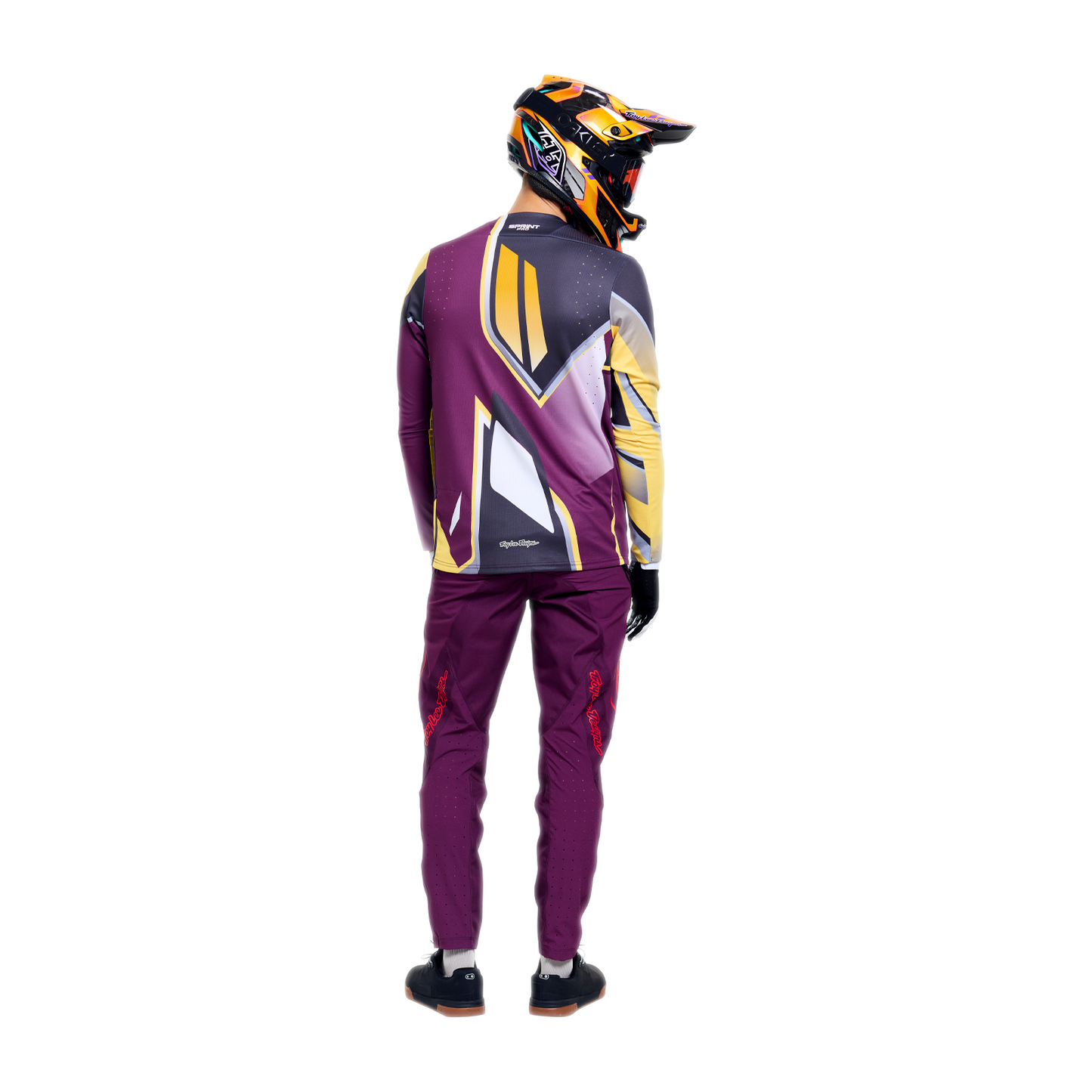 TROY LEE DESIGNS SPRINT PRO LOWRIDER Trikot Langarm Sangria