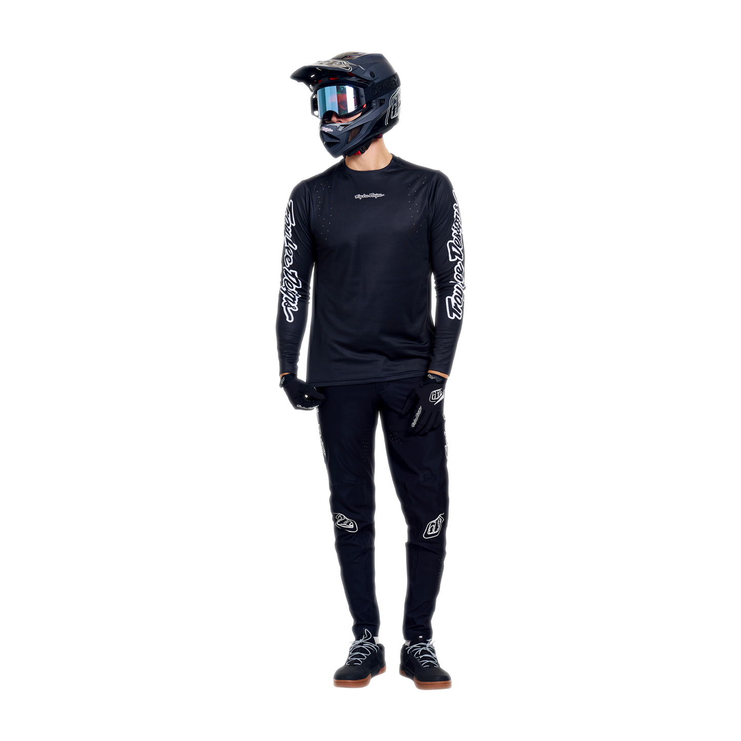 TROY LEE DESIGNS SPRINT PRO MONO Trikot Langarm Schwarz