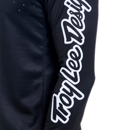 Trikot TROY LEE DESIGNS SPRINT PRO MONO Langarm Schwarz