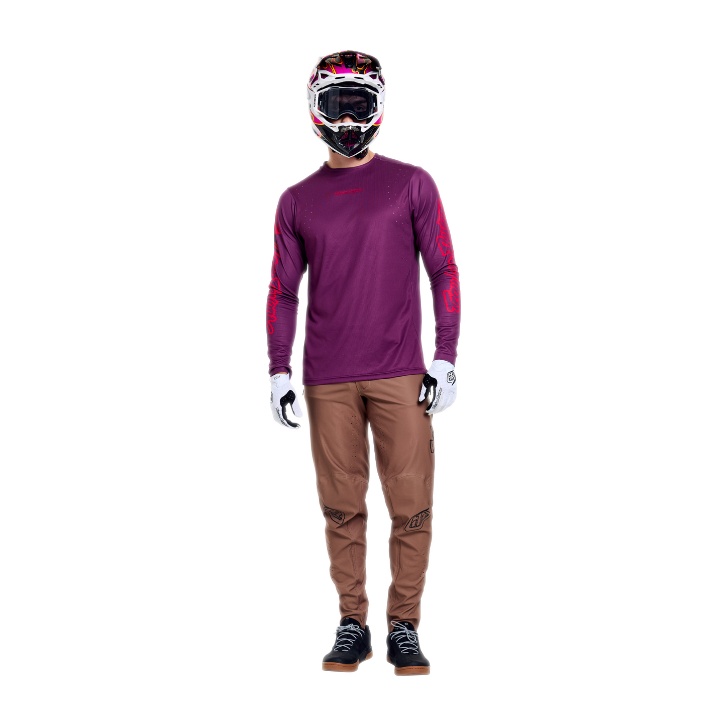 TROY LEE DESIGNS SPRINT PRO MONO Trikot Langarm Sangria