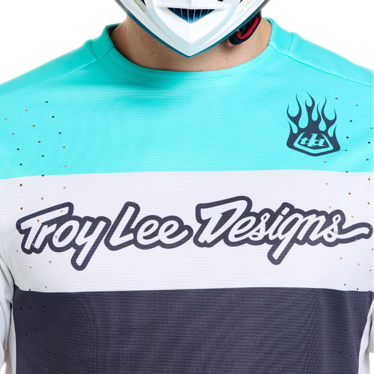 TROY LEE DESIGNS SPRINT PRO YO MOTO Trikot Langarm Schwarz/Blau