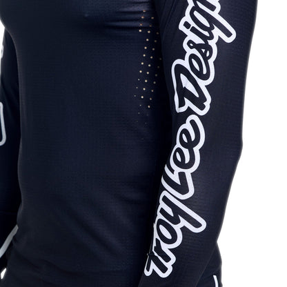 Trikot TROY LEE DESIGNS SPRINT ULTRA MONO Langarm Schwarz