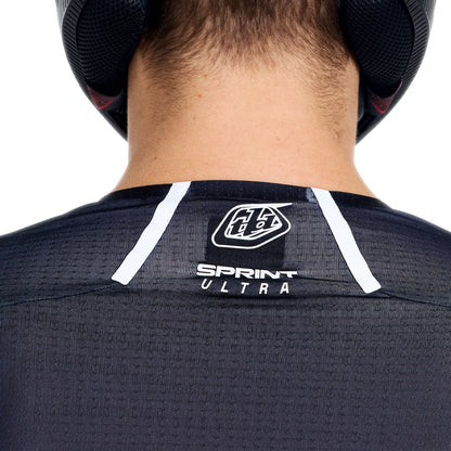 Trikot TROY LEE DESIGNS SPRINT ULTRA MONO Langarm Schwarz