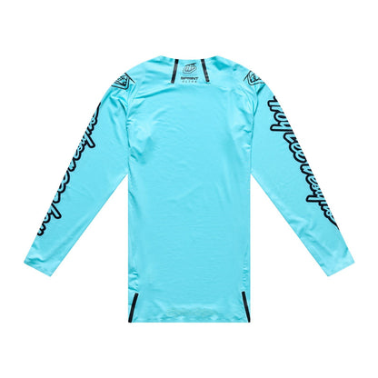 Trikot TROY LEE DESIGNS SPRINT ULTRA MONO Langarm Türkis