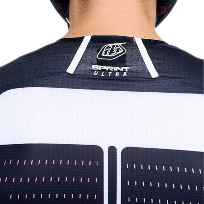 Trikot TROY LEE DESIGNS SPRINT ULTRA PROTON Lange Ärmel Schwarz