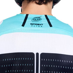 TROY LEE DESIGNS SPRINT ULTRA PROTON Langarmtrikot Weiß/Blau
