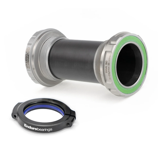 Innenlager ENDURO BEARINGS BSA 68/73mm Achse 30mm Maxhit Integrated 440c Silber