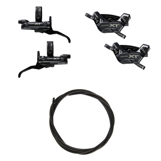 Paar SHIMANO XT M8220 Enduro 4-Kolben-Bremsen