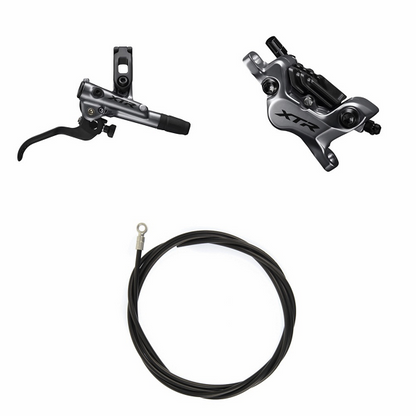 Hinterradbremse SHIMANO XTR M9120 4 Kolben J-Kit Belüftete Metallbremsbeläge