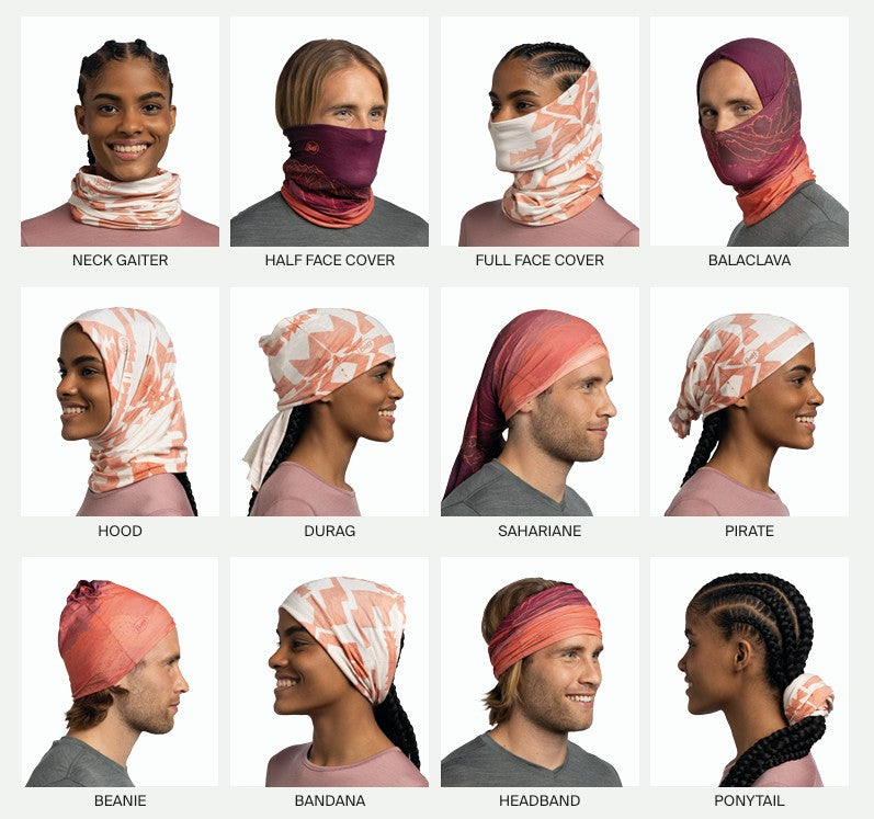 BUFF THERMONET Halsband Gelb