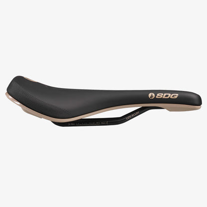 Sattel SDG BEL-AIR V3 MAX Schienen Lux-Alloy Schwarz/Beige