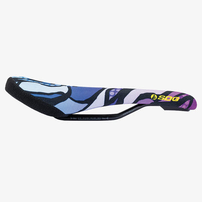 Sattel SDG BEL-AIR V3 TERRA FIRMA Schienen Lux Alloy Camo Violett