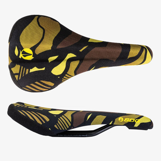 Selle SDG BEL-AIR V3 TERRA FIRMA Rails Lux Alloy Camo Gelb