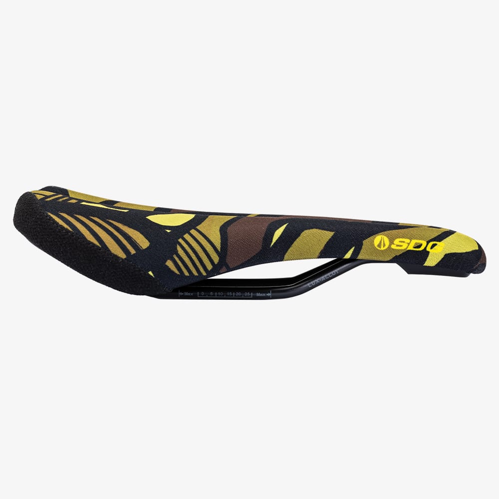 Selle SDG BEL-AIR V3 TERRA FIRMA Rails Lux Alloy Camo Gelb