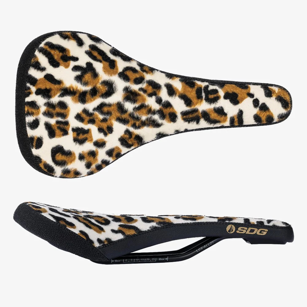 Sattel SDG BEL-AIR V3 Animal Throwback Rails Lux Alloy Leopard