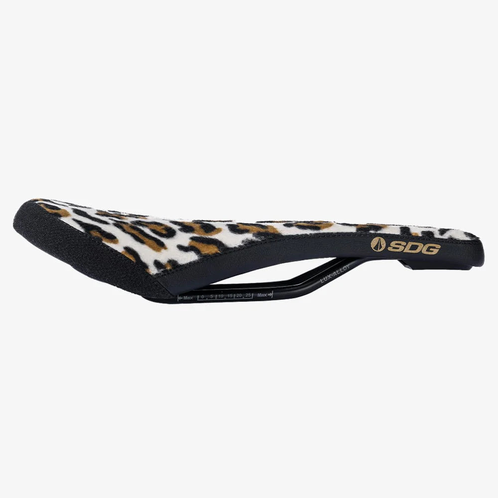 Sattel SDG BEL-AIR V3 Animal Throwback Rails Lux Alloy Leopard