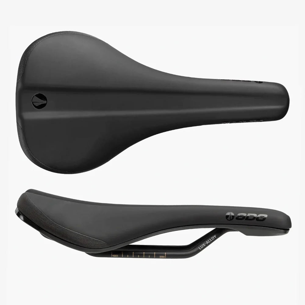 SDG BEL-AIR V3 Air Foam Sattel mit Lux-Alloy-Streben, Schwarz