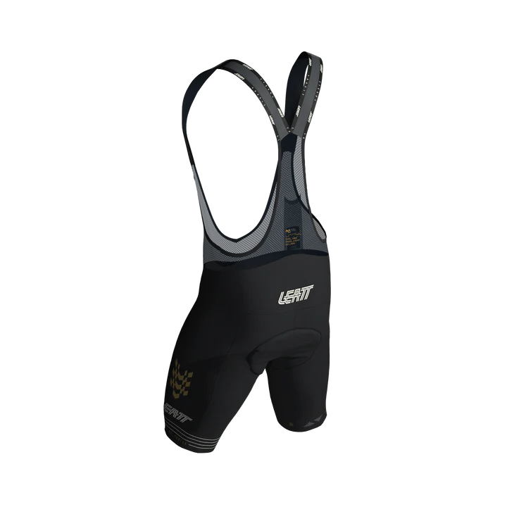 LEATT MTB ENDURANCE 6.0 RACING Kurze Trägerhose Schwarz