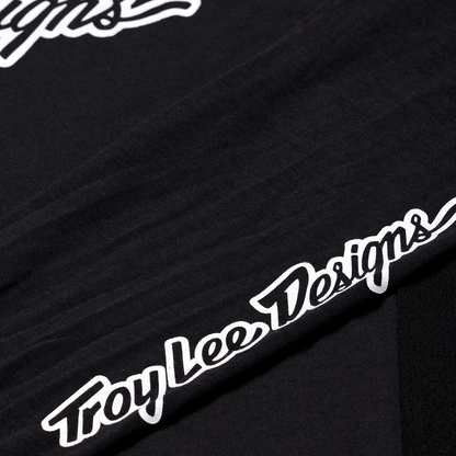 Trikot TROY LEE DESIGNS SKYLINE RIDE TEE SIGNATURE Langarm Schwarz