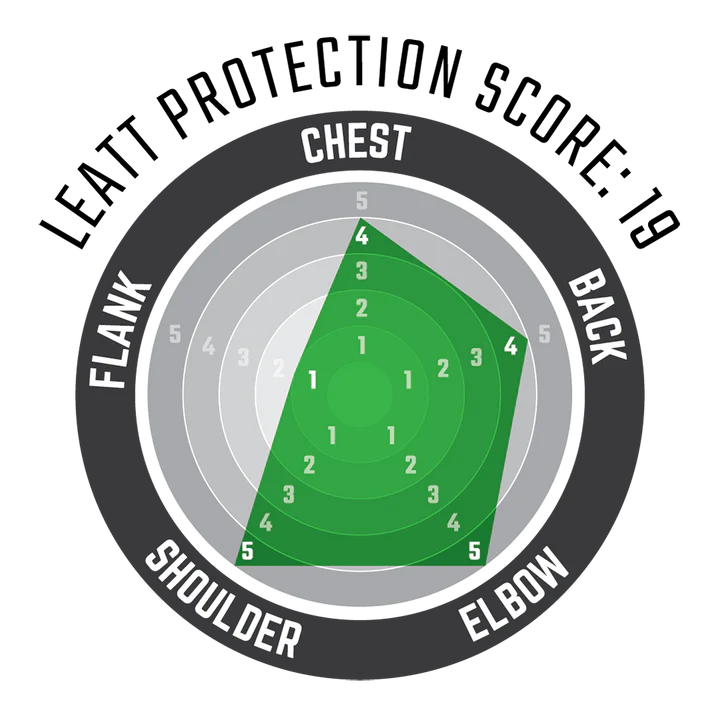 LEATT REAFLEX Schutzweste Frau Schwarz