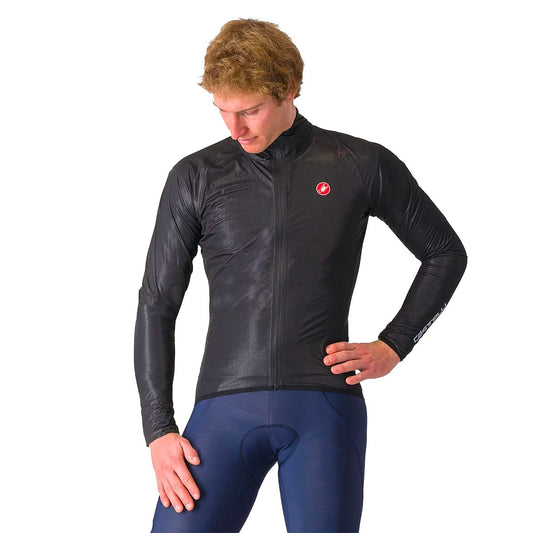 CASTELLI SQUALL SHELL Jacke Schwarz/Grau