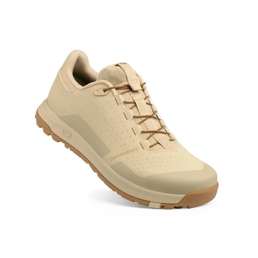 Mountainbike-Schuhe CRANKBROTHERS MALLET TRAIL SPEED LACE CLIP Sand/Marron/Gum