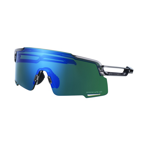 Brille SHIMANO EQUINOX 4 CE-EQNX5 Grau Transparent Glas Ridescape Gravel