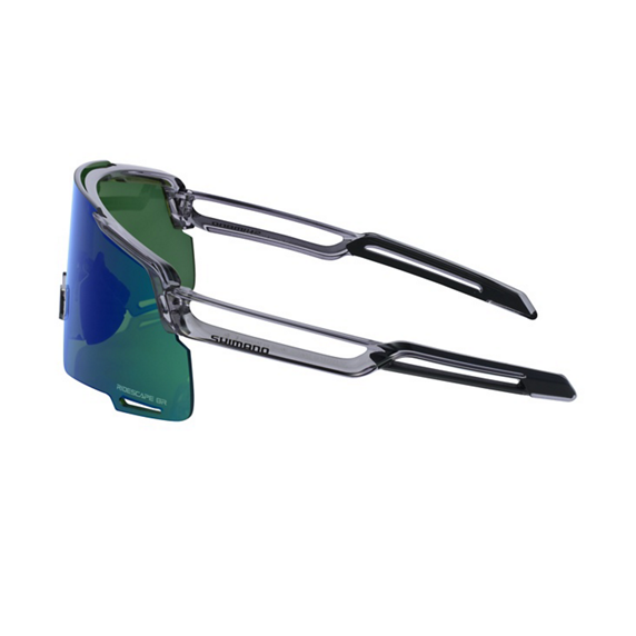 Brille SHIMANO EQUINOX 4 CE-EQNX5 Grau Transparent Glas Ridescape Gravel