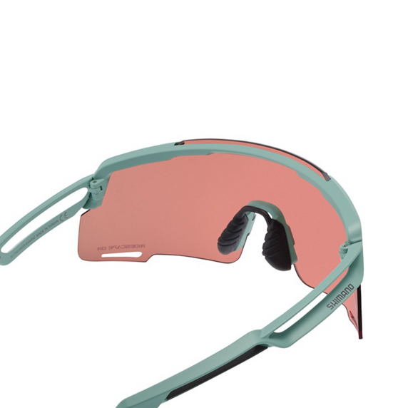 Brille SHIMANO EQUINOX 4 CE-EQNX5 Türkis Ridescape Off Road Glas